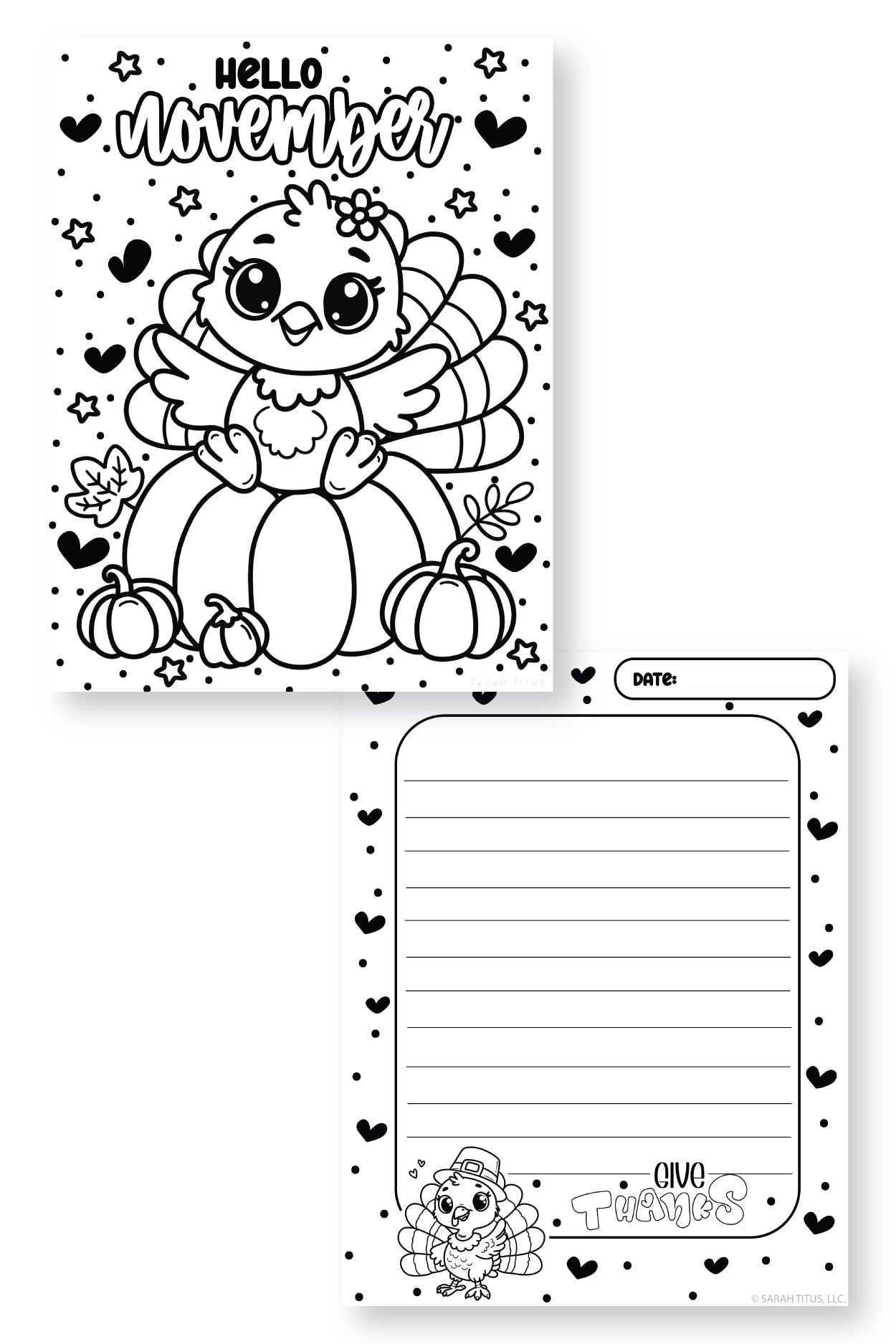 Thanksgiving Planner Pack {9 Pages}