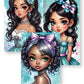 45+ Twilight Teal Christian Girl Graphics