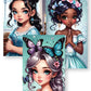 45+ Twilight Teal Christian Girl Graphics