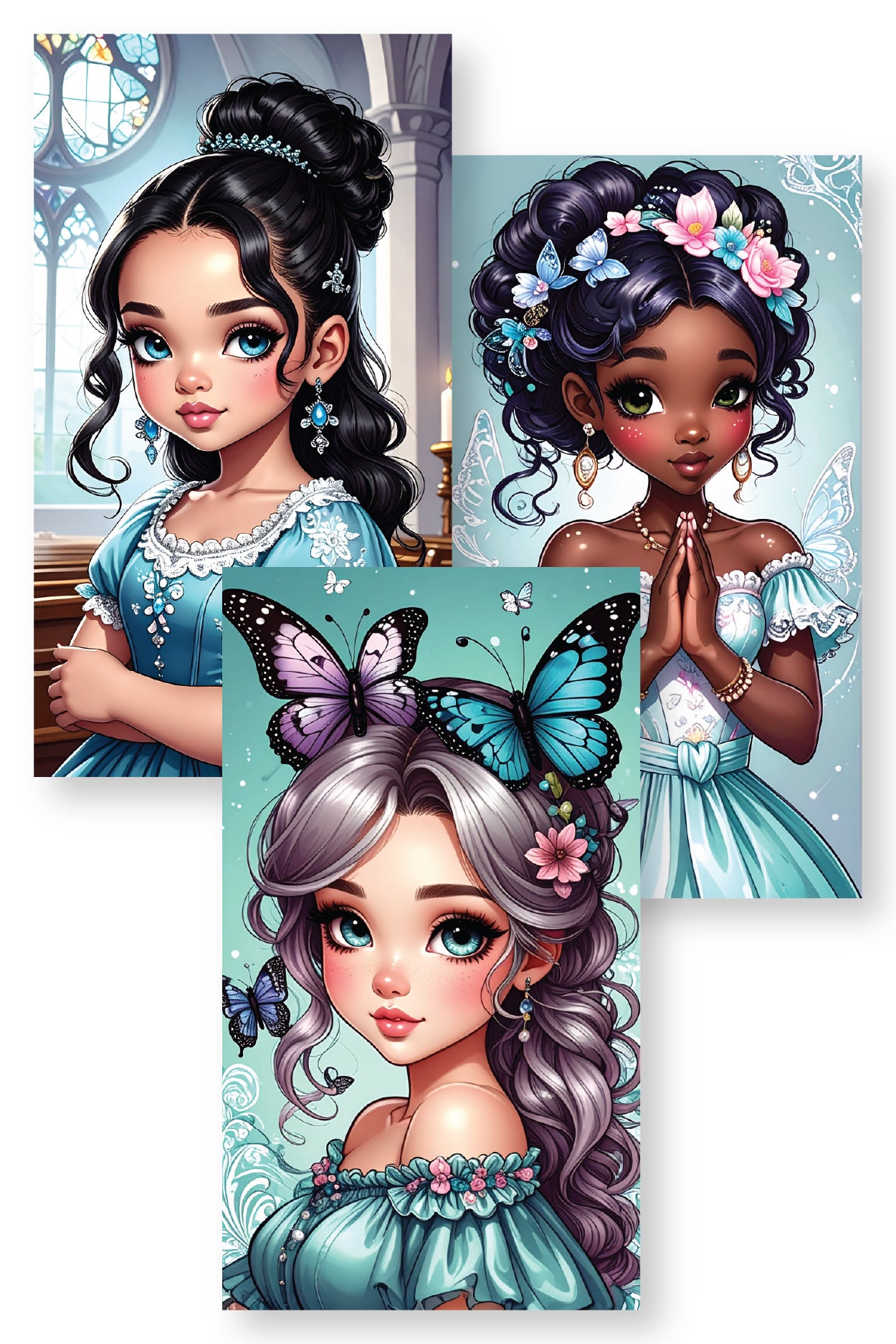 45+ Twilight Teal Christian Girl Graphics