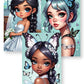 45+ Twilight Teal Christian Girl Graphics