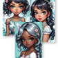 45+ Twilight Teal Christian Girl Graphics