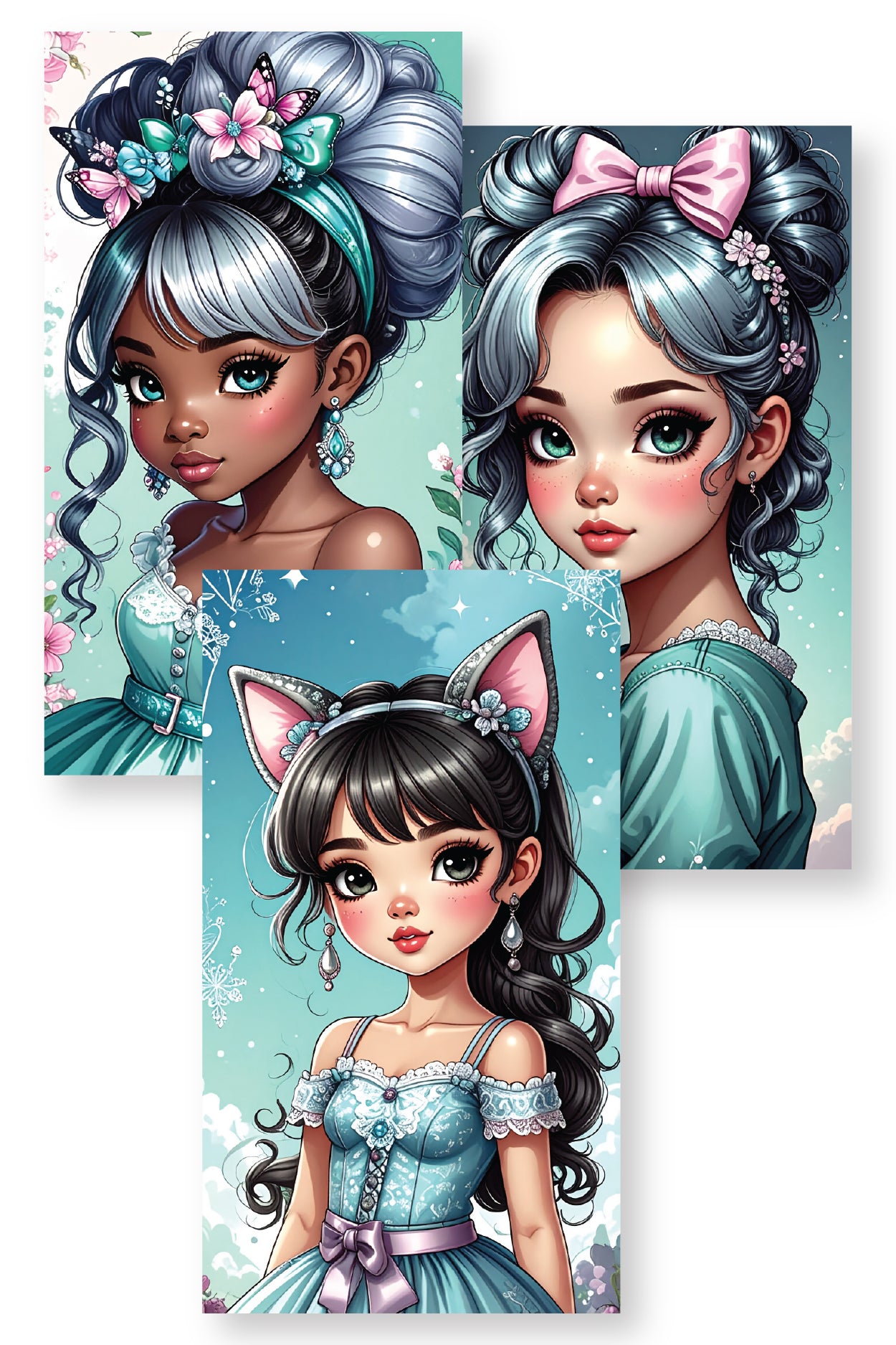 45+ Twilight Teal Christian Girl Graphics