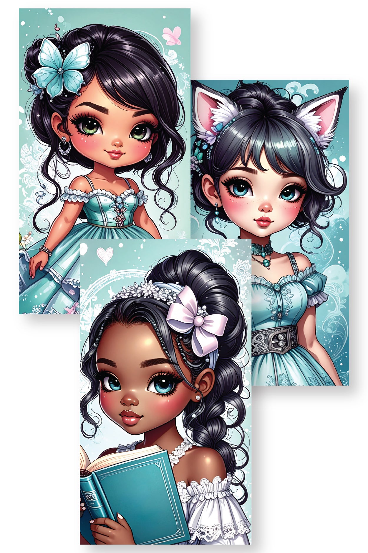 45+ Twilight Teal Christian Girl Graphics