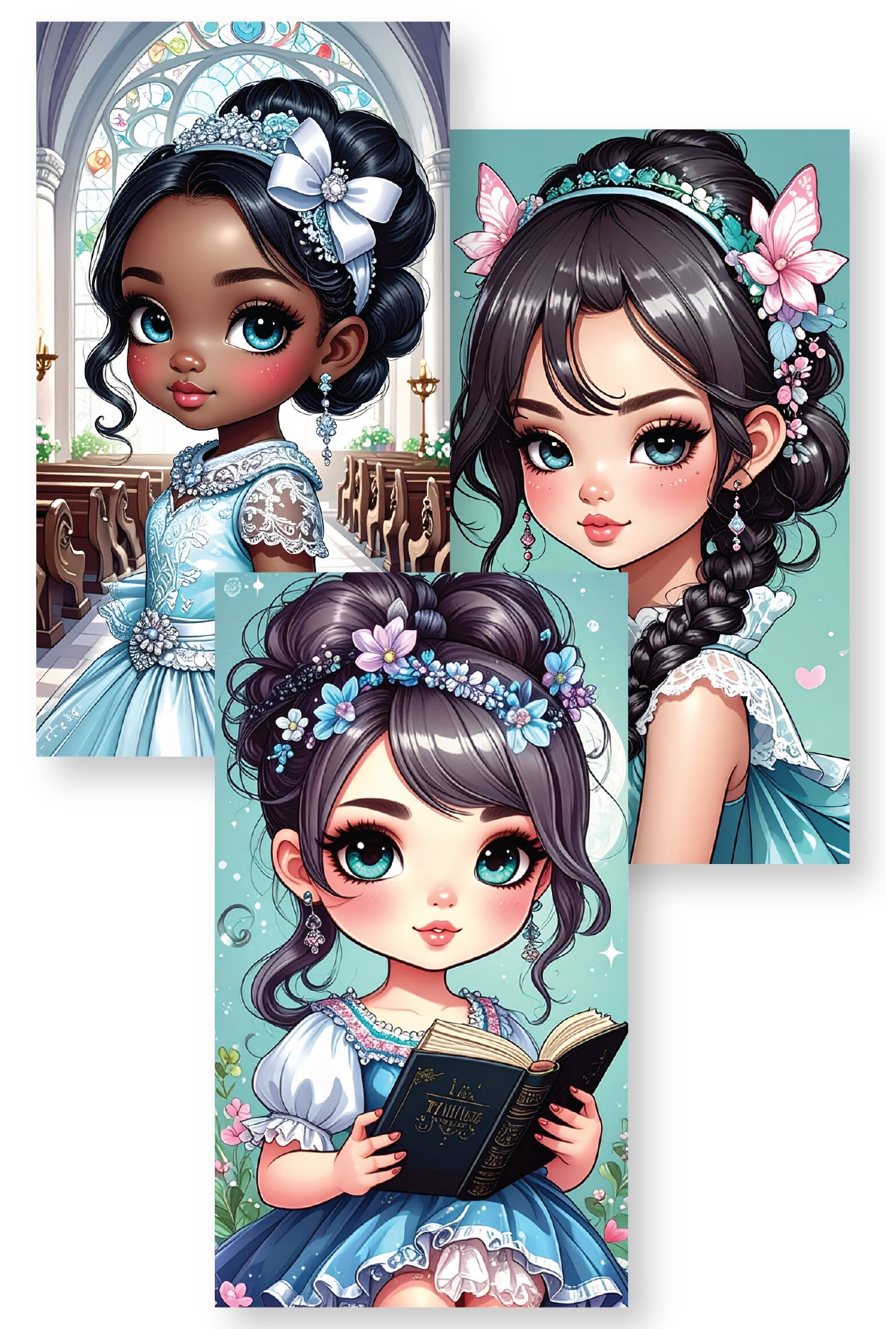 45+ Twilight Teal Christian Girl Graphics