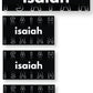 Typography Sermon Series Graphics {Books of the Bible}