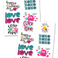 Valentine's Day Cards + Matching Gift Tags