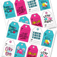 Valentine's Day Cards + Matching Gift Tags