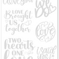 Wedding Hand Lettering Worksheets 1