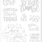 Wedding Hand Lettering Worksheets 2