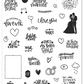 Wedding Stickers {390+ Stickers}