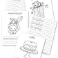 ABC Cursive Handwriting Practice Sheets {52 Pages}
