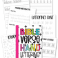 Bible Verse Hand Lettering Binder {275+ Pages}
