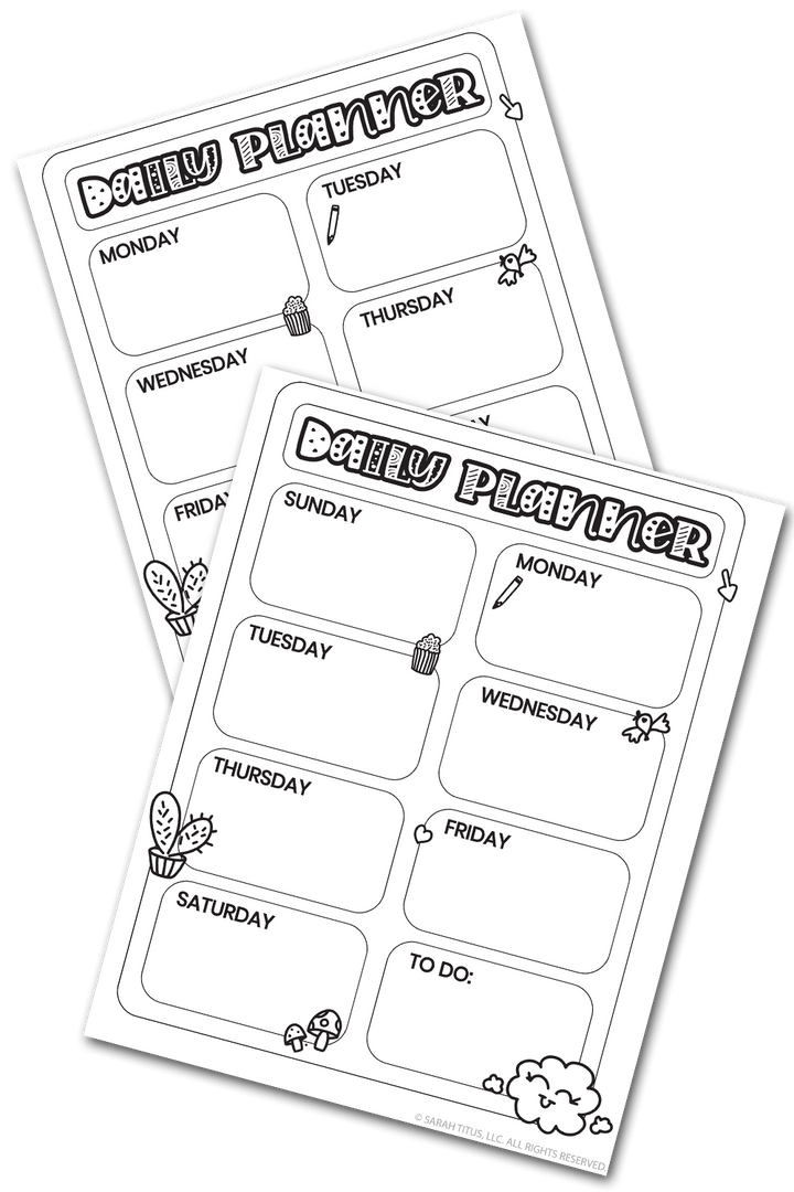 Calendars – Sarah Titus
