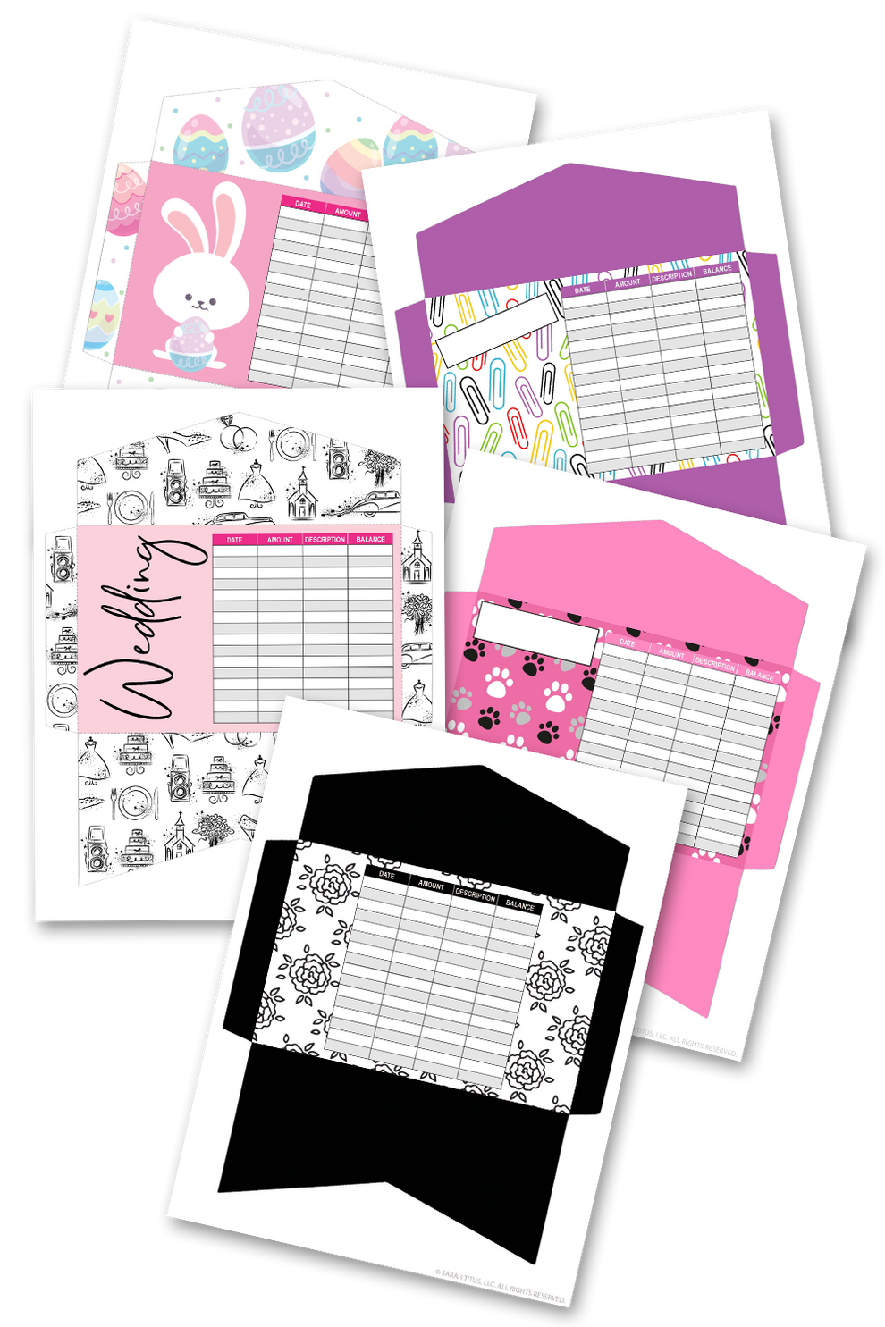 Cash Envelopes Binder {230+ pages} Sarah Titus