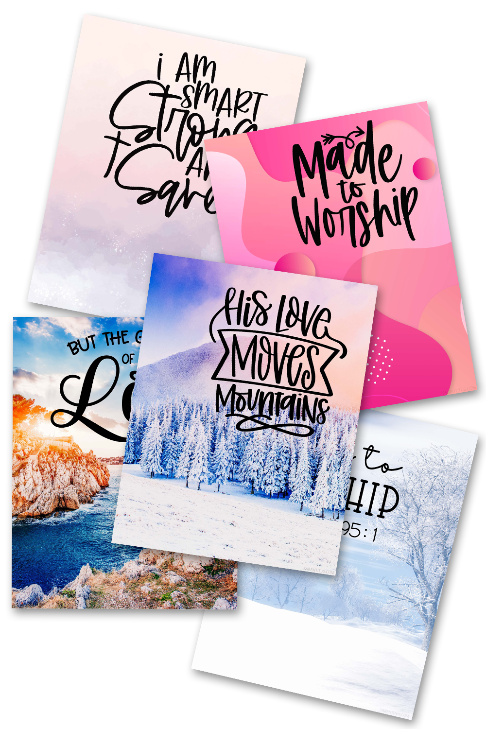 Bible Verse Binder Covers