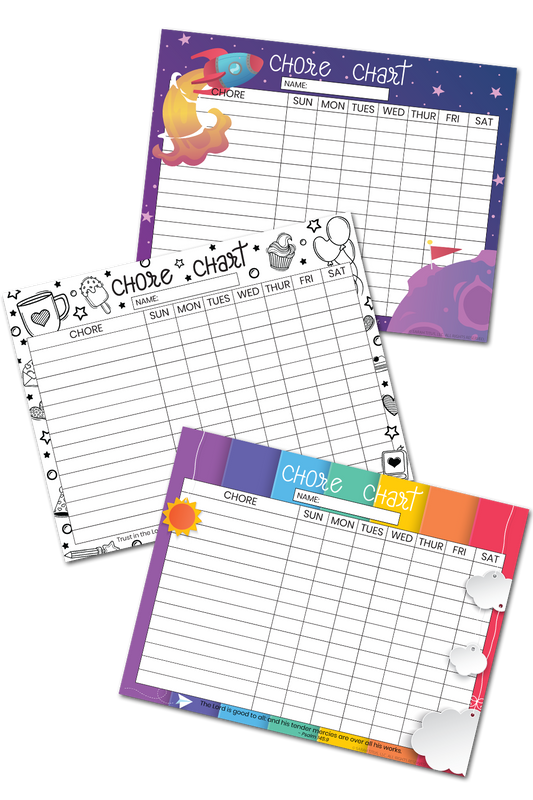 Christian Chore Chart Set