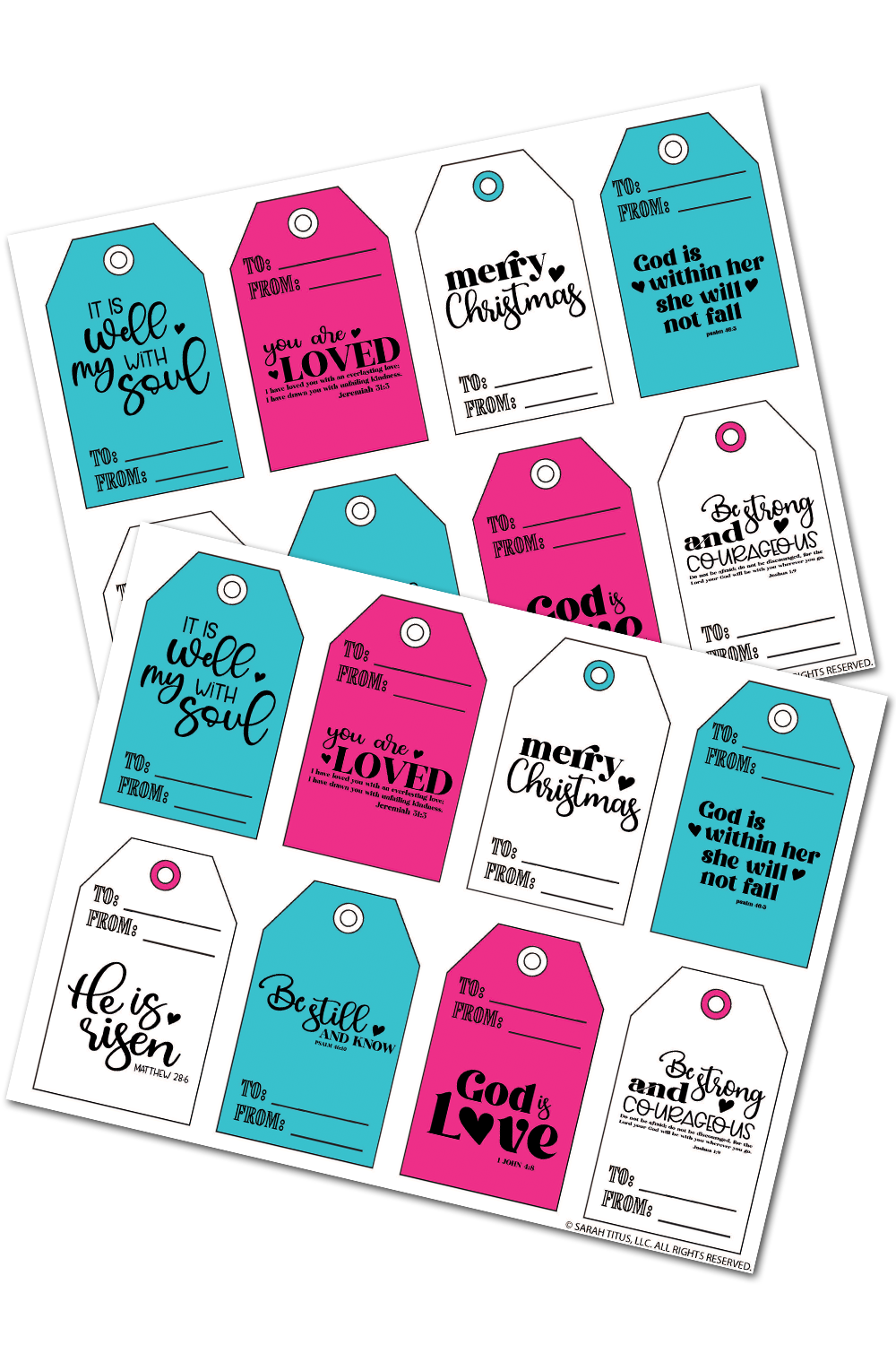 Christian Gift Tags