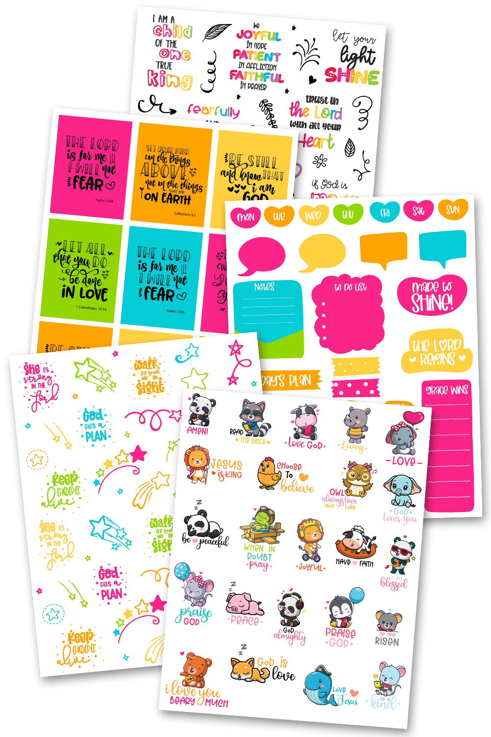 Christian Sticker Book {1,500+ Stickers} – Sarah Titus