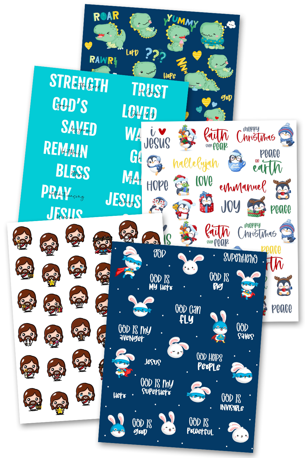 Christian Sticker Book