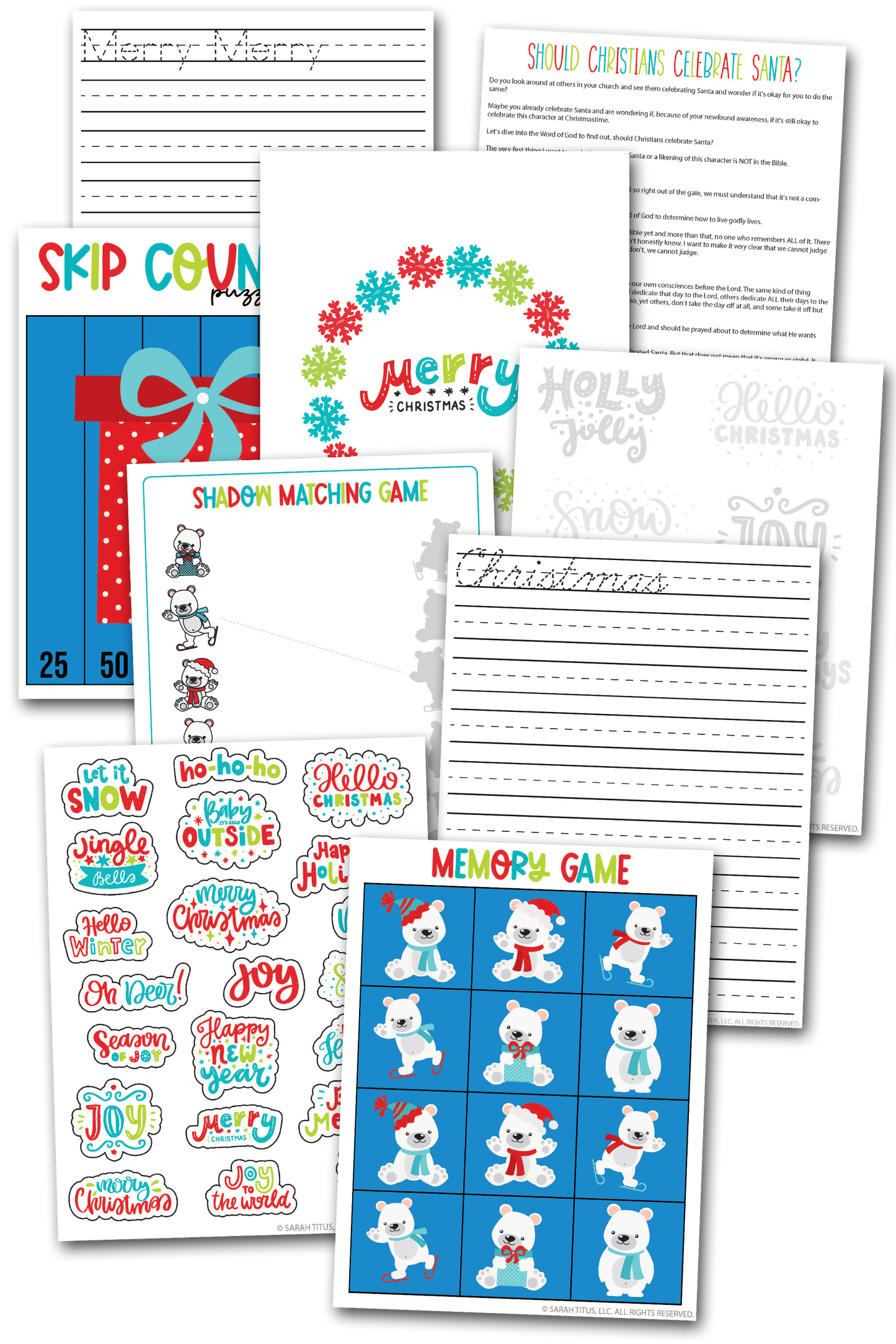 Christmas Planner Pack {40+ pages}