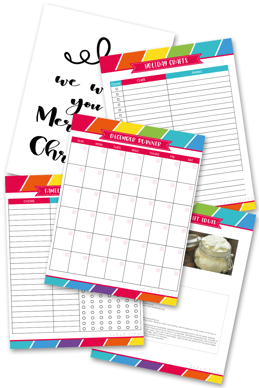 Christmas Binder