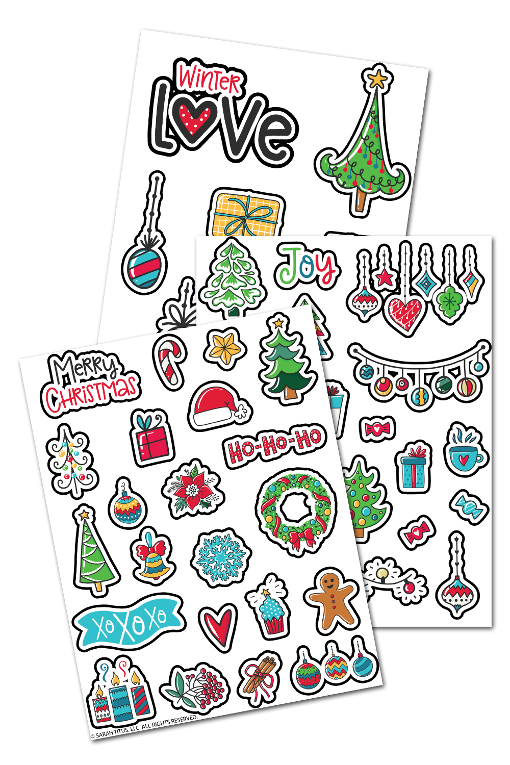 Christmas Planner Stickers