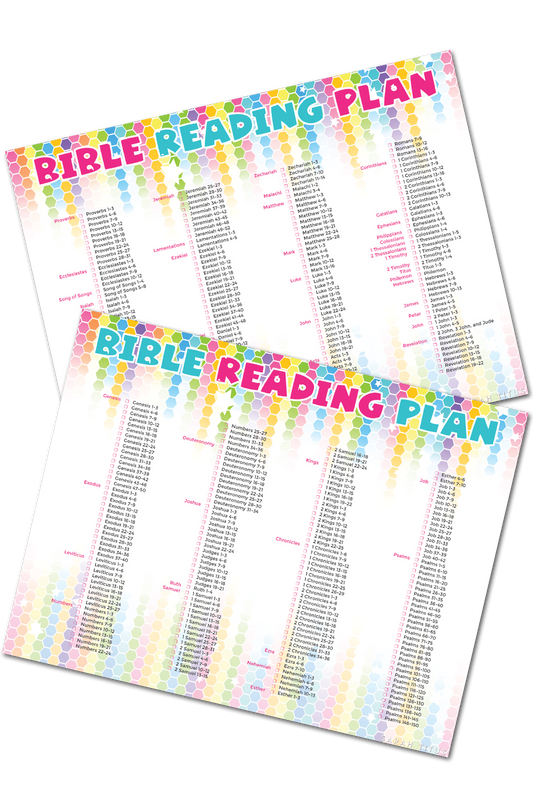 Colorful Bible Reading Plans
