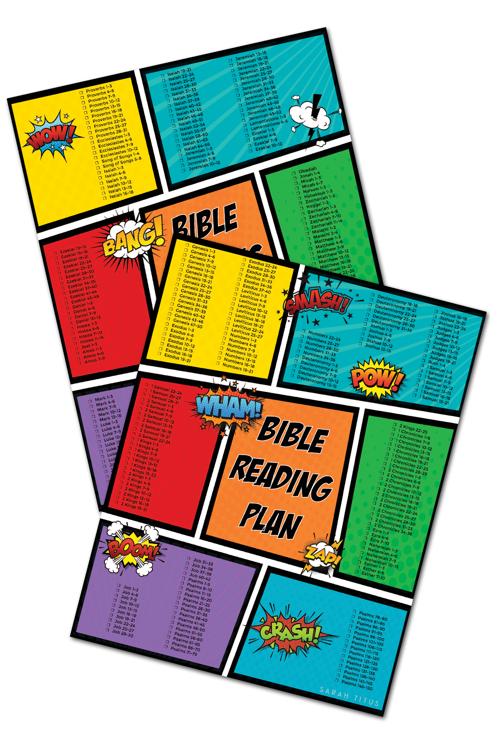 Comic Bible Reading Plan