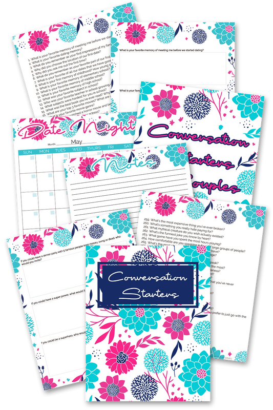 Conversation Starters Binder