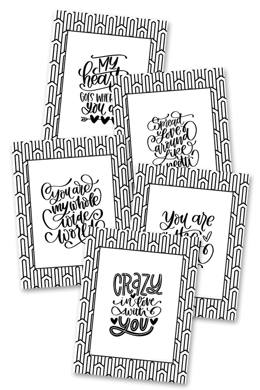 Crazy In Love Coloring Sheets