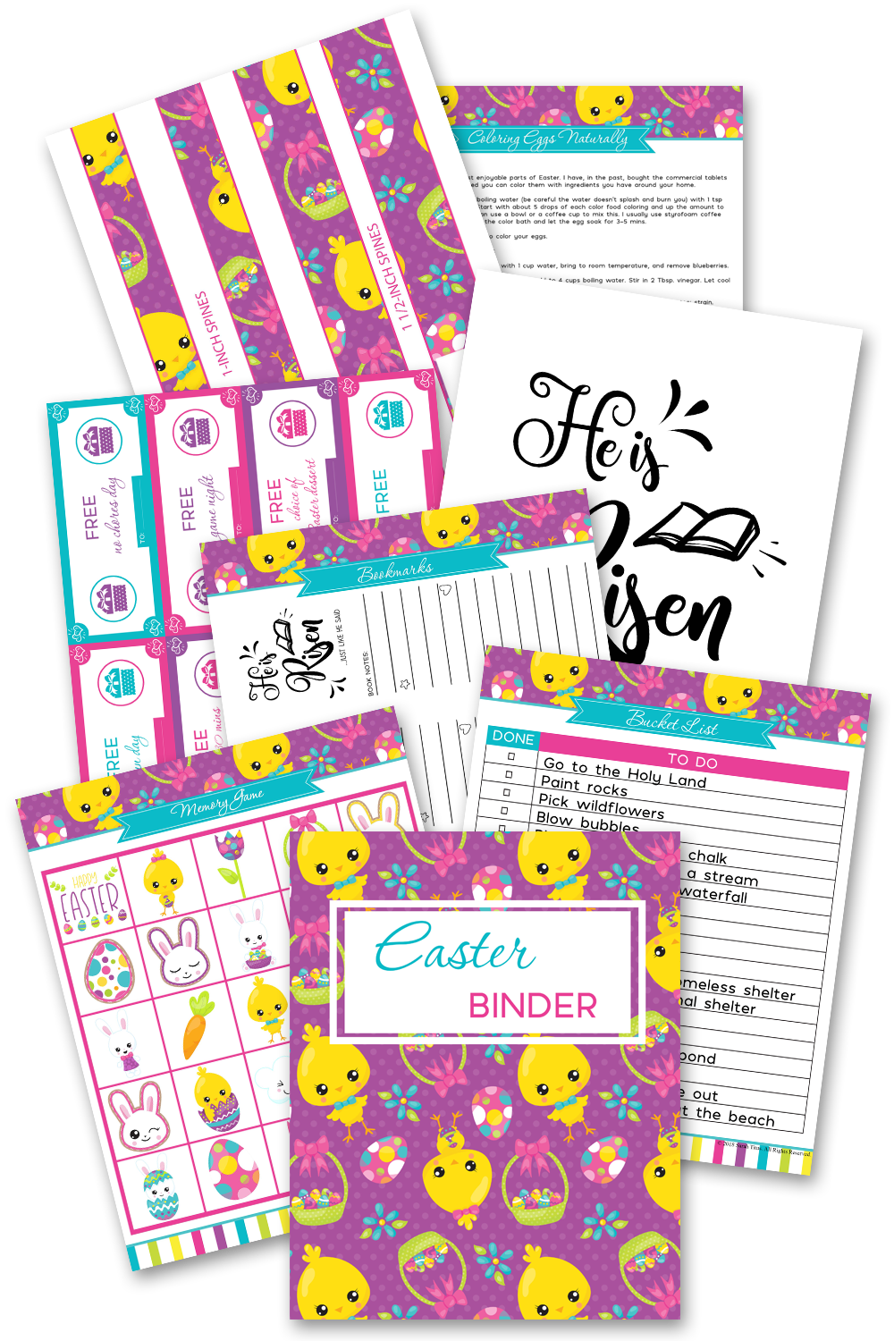 Easter Binder