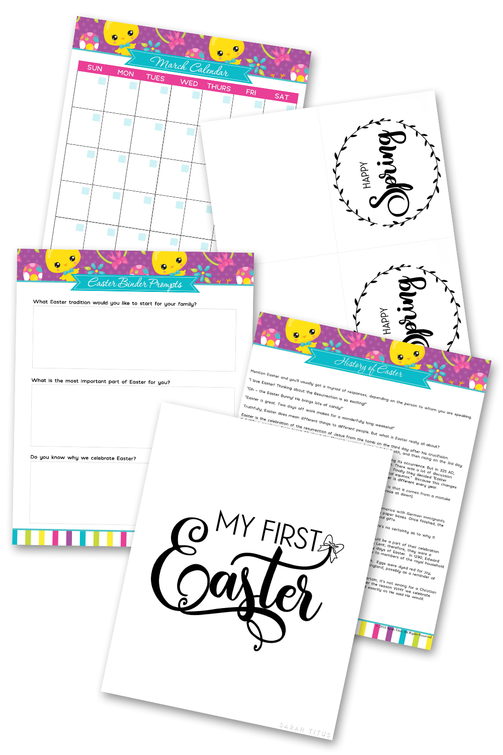 Easter Binder