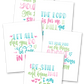 Encouraging Scripture Wall Art Quote Printables