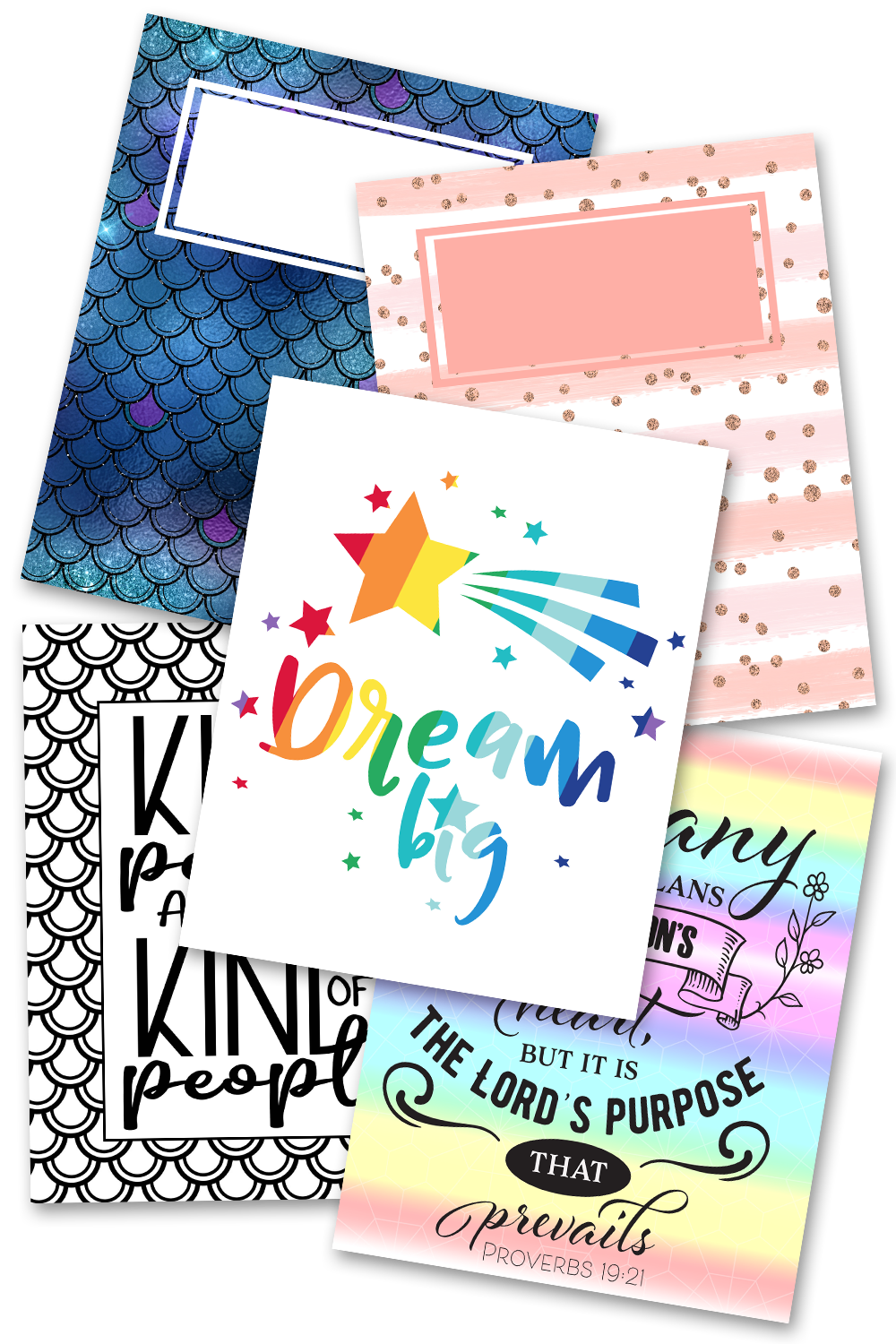 Fun Binder Covers & Dividers