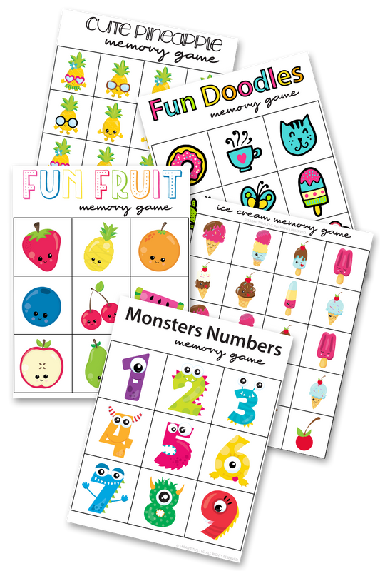 Fun Memory Games Pack