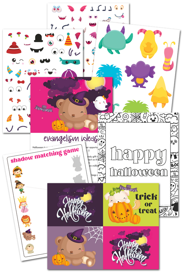 Halloween Kids Activities Pack {25 Pages} Sarah Titus