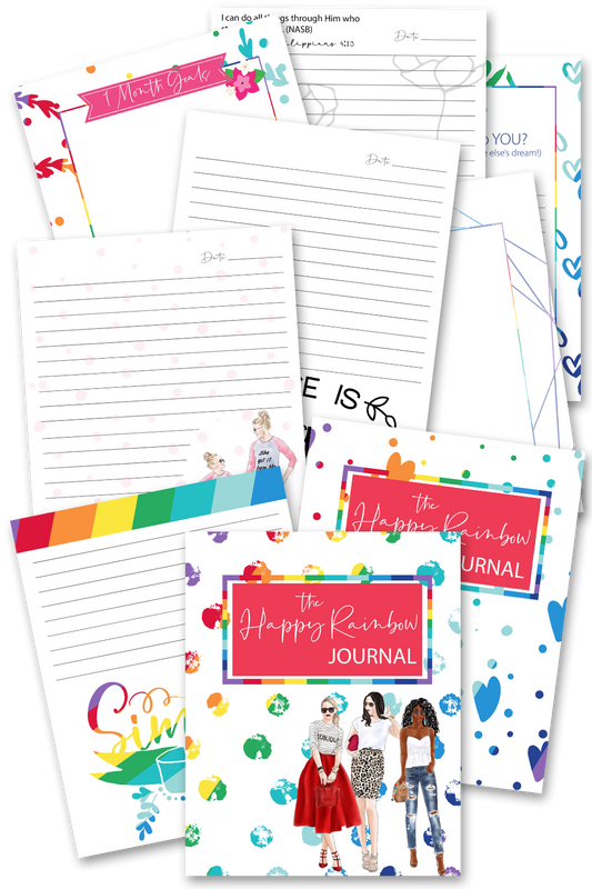 Happy Rainbow Journal