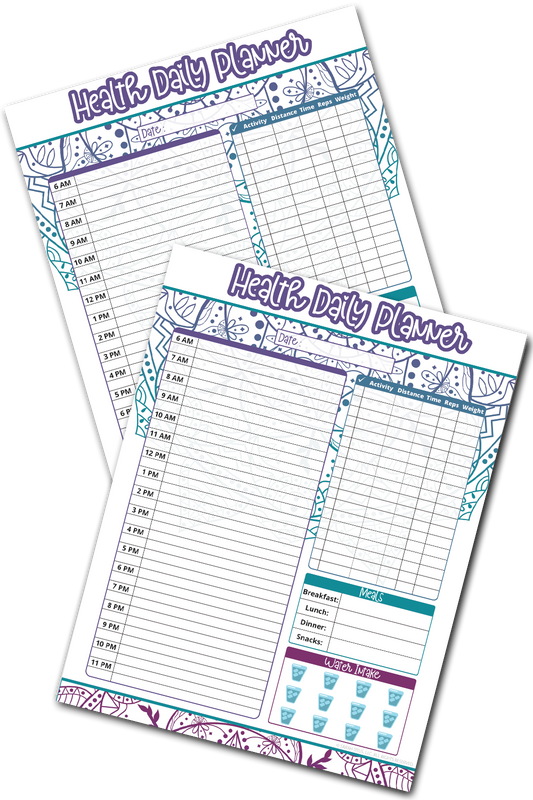 Health Daily Planner