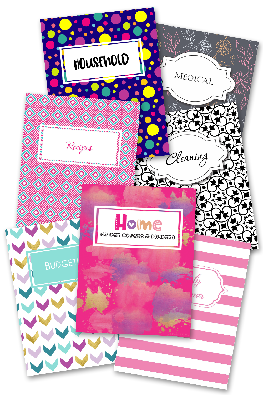 Home Binder Covers & Dividers