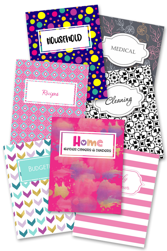 Home Binder Covers & Dividers