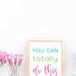 20 Inspirational Quote Wall Art (Color & B/W)