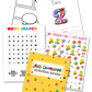 Kids Educational Activities Binder