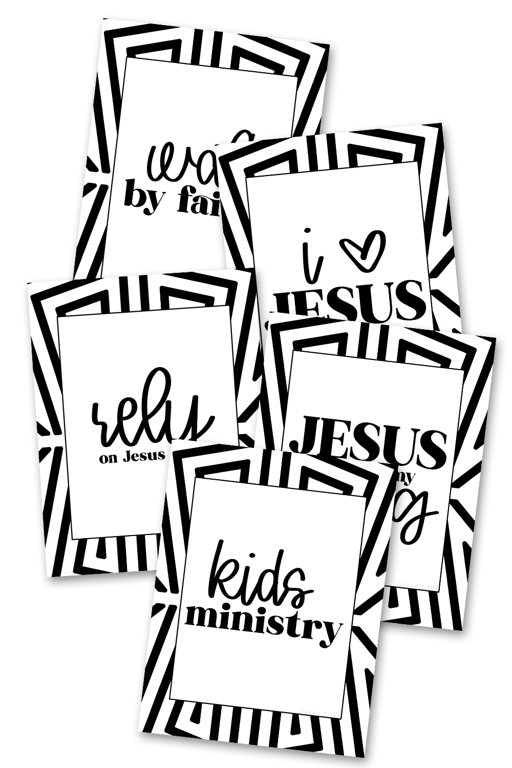 Kids Ministry Coloring Sheets