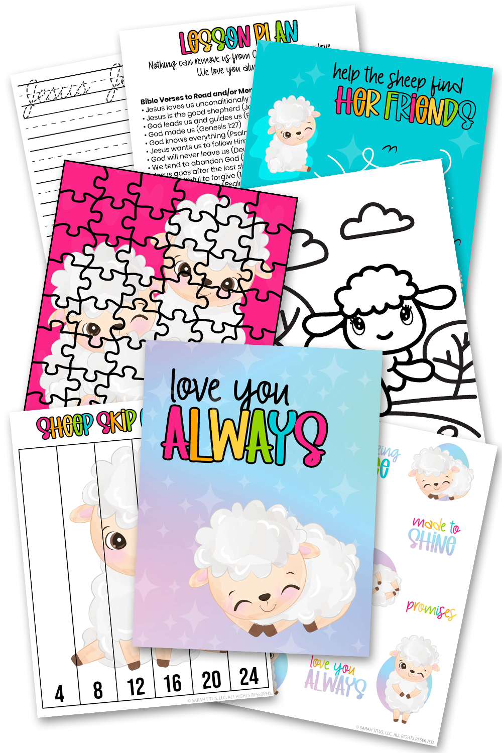 Love You Always Kids Activities Pack