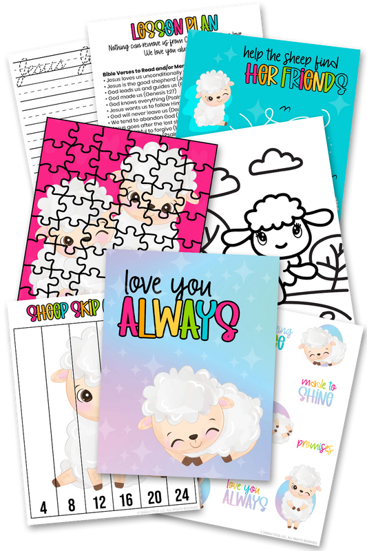 Love You Always Kids Activities Pack