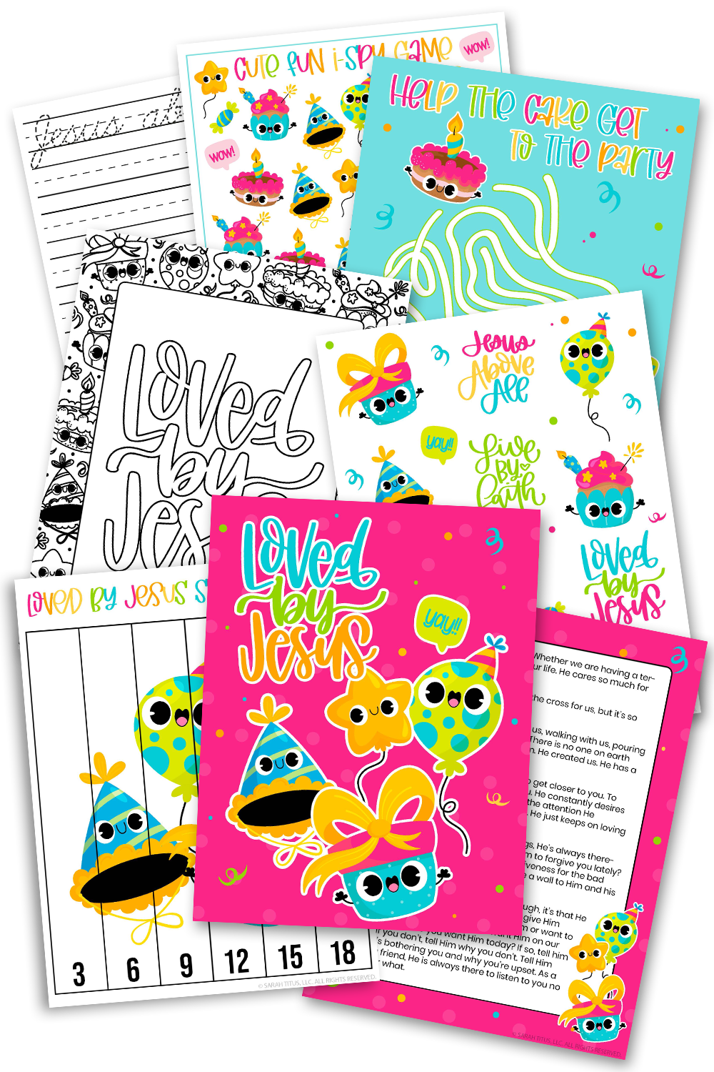 Loved by Jesus Kids Activities Pack