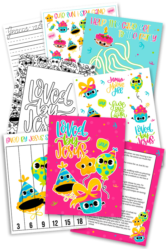 Loved by Jesus Kids Activities Pack