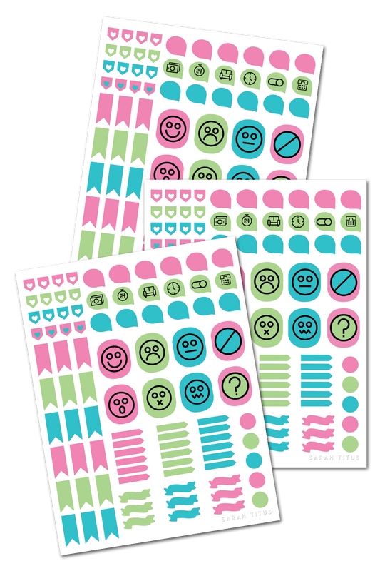 Medical Binder Stickers