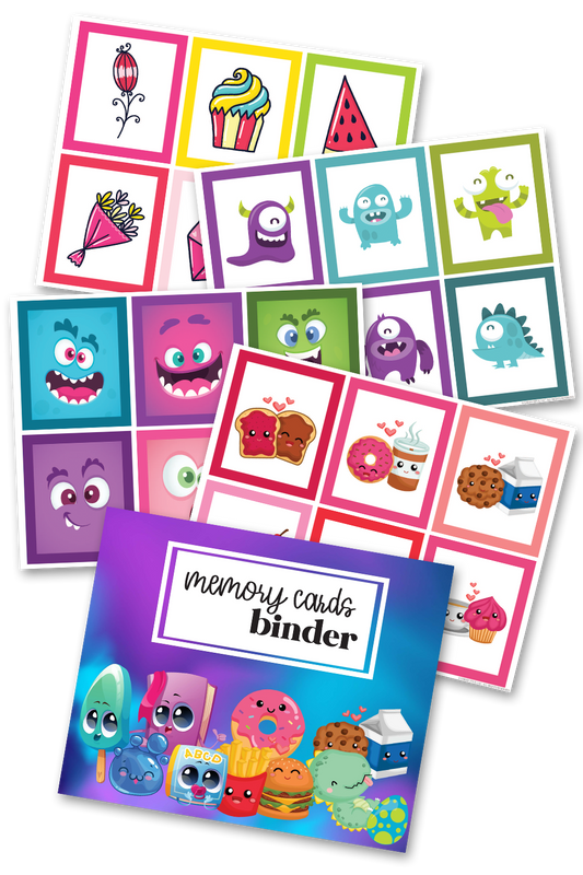 Memory Cards Game Binder